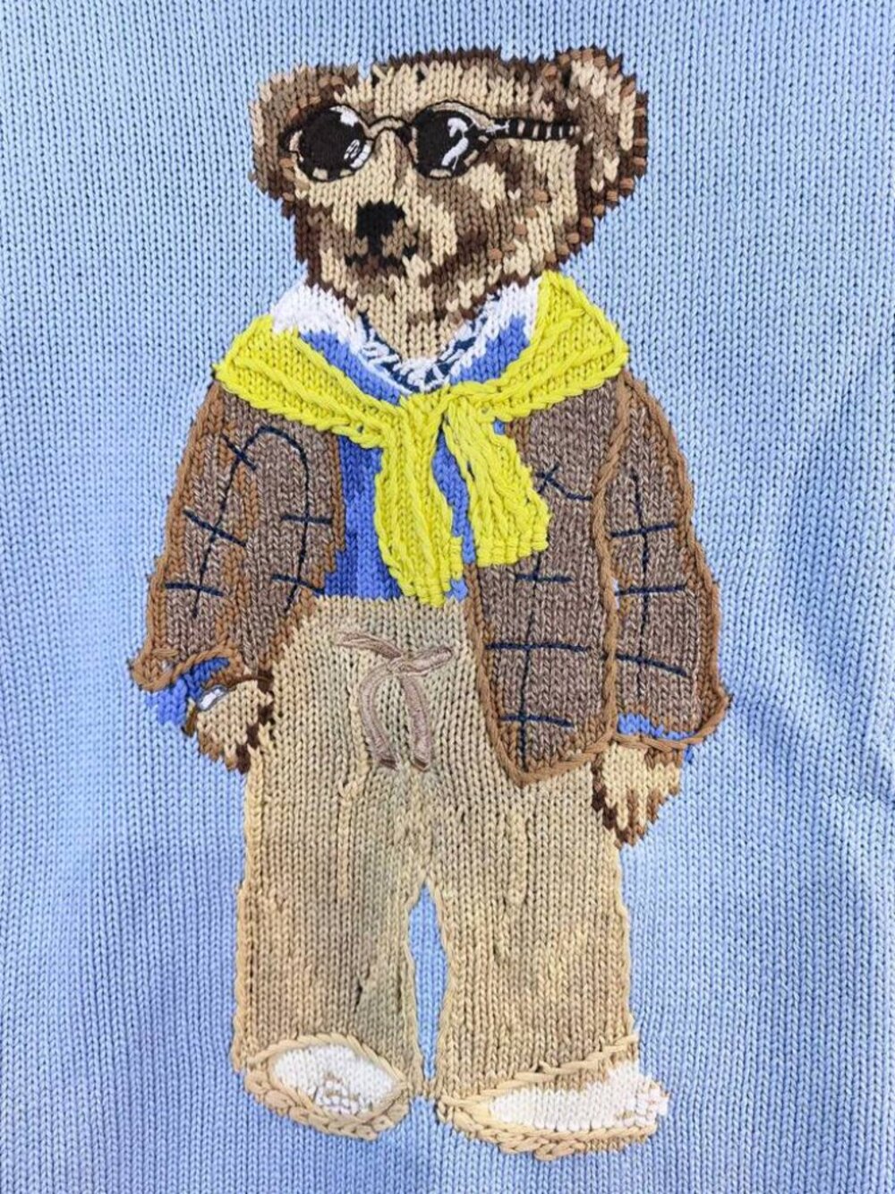 Polo Ralph Lauren Coastal Bear Knit Sweater - Picture 5 of 8